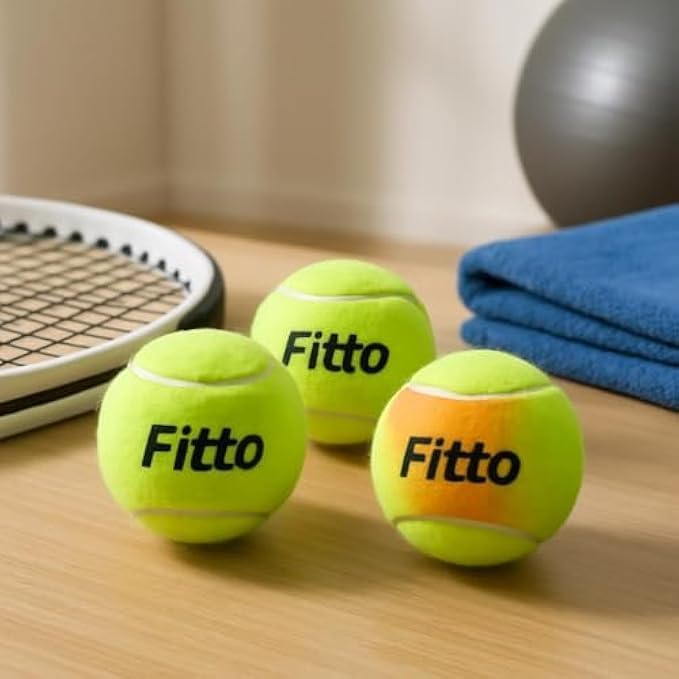 96 Pieces Set ofs (3 Light Green Tennis Balls - High-Performance Durable Balls for All Court Surfaces)