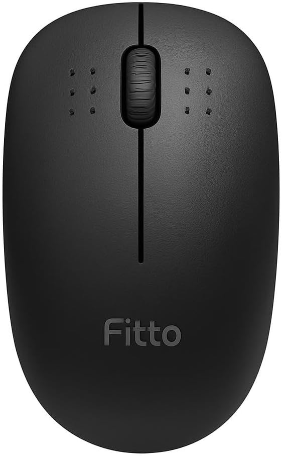 96 Pieces 2.4GHz Wireless Mice (10m Range – Black Ergonomic Design)