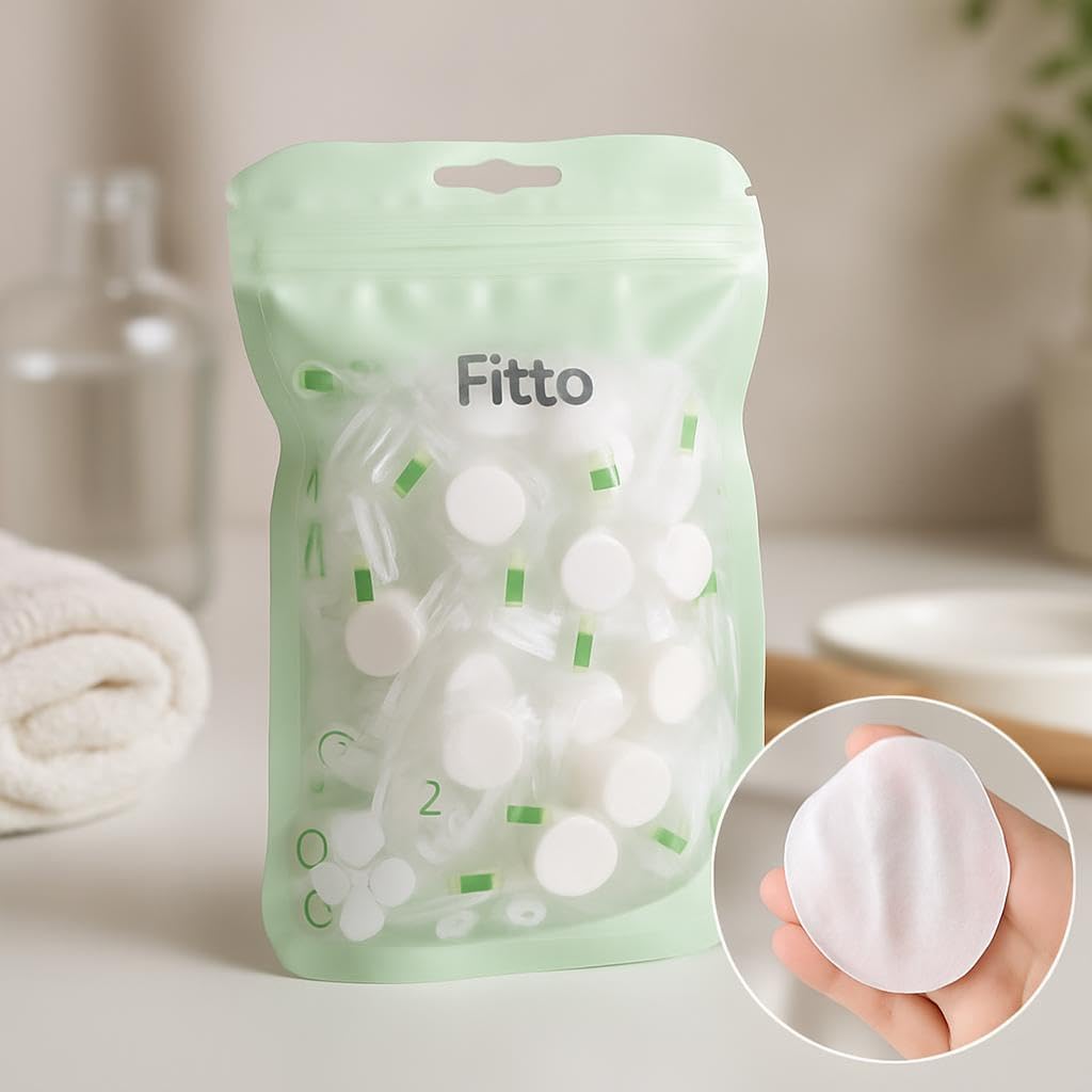 120 Pieces 60 Pieces Compressed Disposable Facial Mask Sheets for DIY Skin Care
