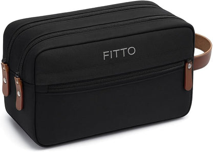 Men's Travel Toiletry Organizer Bag – Compact, Waterproof, and Multi-Compartment Travel Essentials Kit for Toiletries, Grooming, and Cosmetics – Durable Hanging Design for Easy Access,Assorted