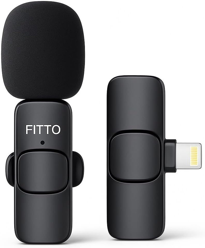 96 Pieces Wireless Mini Mics (Cordless Lavalier Microphone for Interviews – Presentations – Videos)