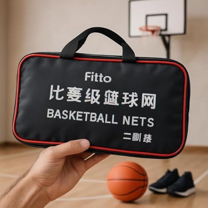 96 Pieces Premium Basketball Nets - Pack of 2 Durable Nylon Nets for Indoor and Outdoor Use