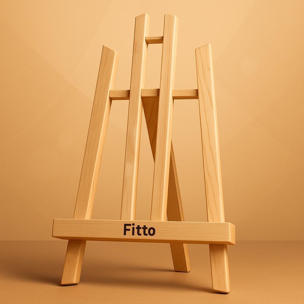 96 Pieces 50cm Tabletop Display Wooden Stand - Artist Easels for Home Studio