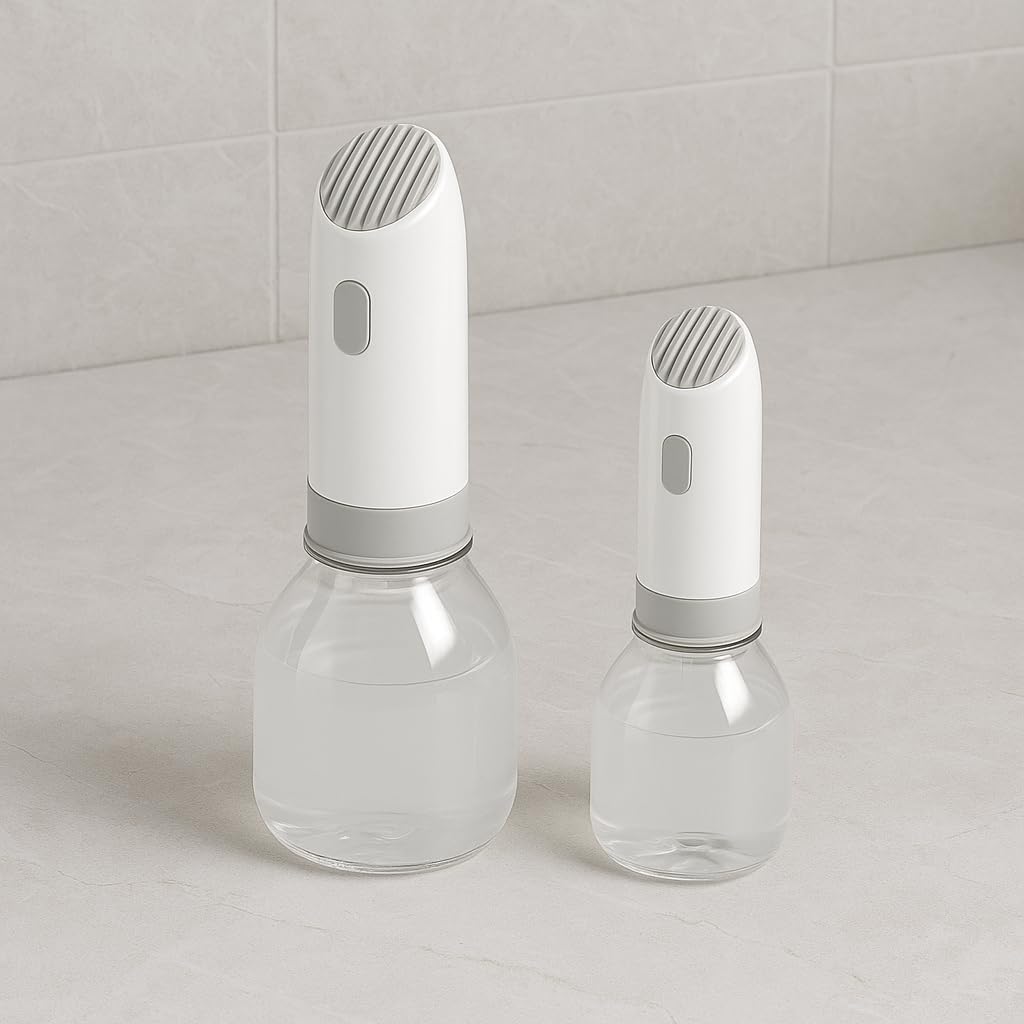 72 Pieces Portable Electric Bidet withs (400ml Water Bottle - Travel-Friendly Bidet for Hygiene – Eco-Friendly Design – Adjustable Water Pressure – USB Rechargeable – Perfect for Home and Travel Use)