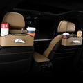 60 Pieces Car Headrest Organizer Dual Cup Holders Tissue Box Storage Backseat Accessories for Car Interior