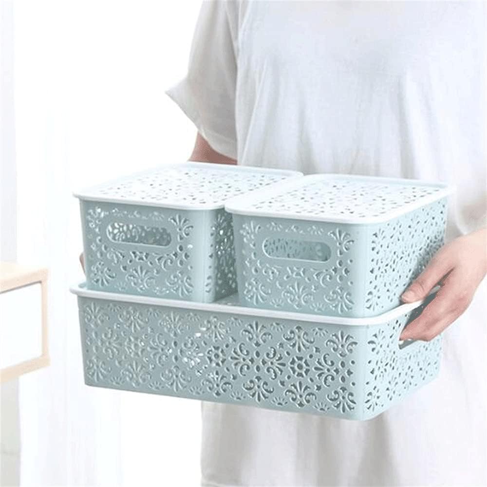 96 Pieces Kitchen Storage Box - Stackables (BPA-Free Food Containers for Pantry – Dry Goods – and Snacks - Ideal for Organizing Cabinets & Countertops - Clear – Space-Saving Design – Large)