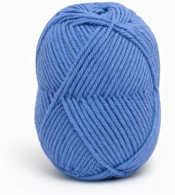 120 Pieces Blue Cotton Yarns for Crochet - (130 Yards Skein – Lightweight Crochet & Knitting Yarn for Amigurumi – Crafts)