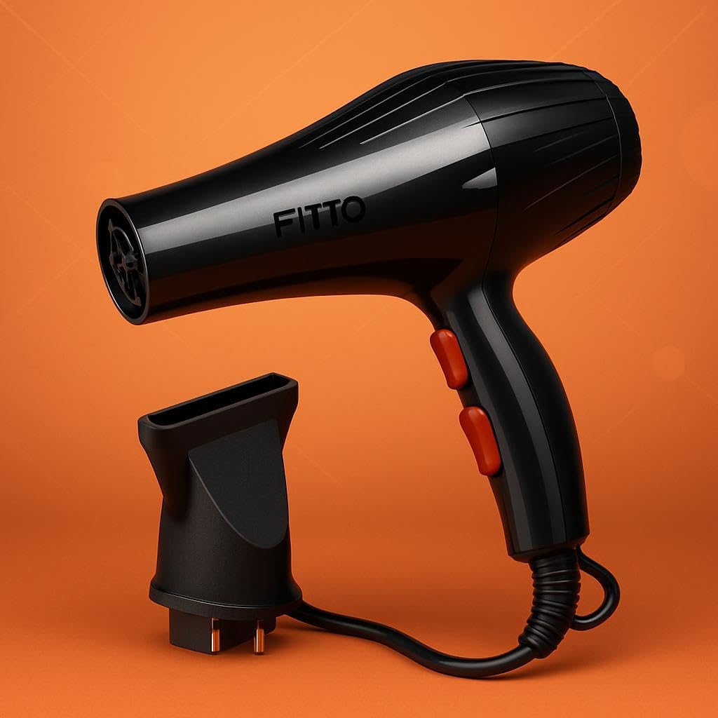 Hair Blow Dryer 4000W, Professional Mini Hair Dryer with 2 Heat & 3 Speed Settings, Lightweight, Travel-Friendly