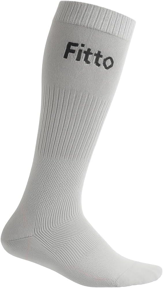 Anti-Slip Football Socks for Kids - Grey