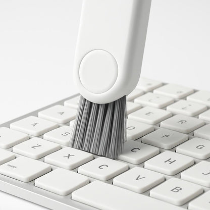 Foldable Cup & Bottle Cleaning Brush – White & Grey - Single Pack