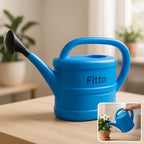 96 Pieces Blue Plastic Watering Cans (5 Litre with Handle and Spout for Gardening and Indoor Plants)