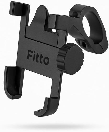 Metal Mobile Holder for Bike and Bicycle, Black