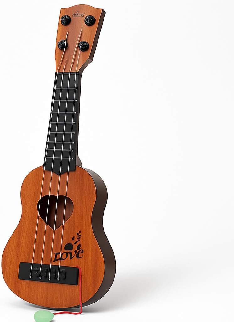 96 Pieces Kids Guitar Musical Toys (Electric Learning Guitar for Kids & Beginners – Fun Music Instrument for Learning & Play – AED Certified Toy)