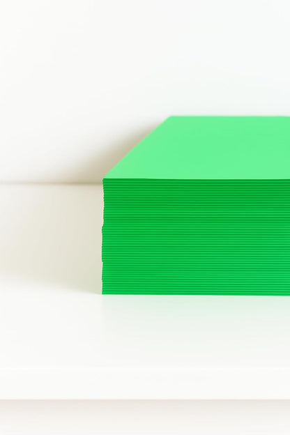 Green Chart Paper 50cm x 70cm for School Projects, Arts and Crafts, 1 Piece