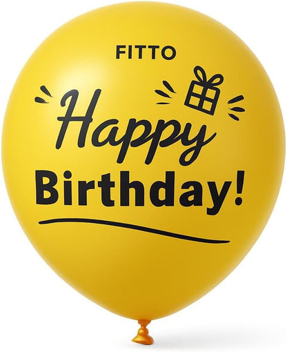 Happy Birthday Balloon 12 2.8g 12pcs Set