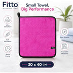 120 Pieces Microfibre Cleaning Cloths (30 x 40 cm – Soft Absorbent Reusable Towel for Kitchen and Home)