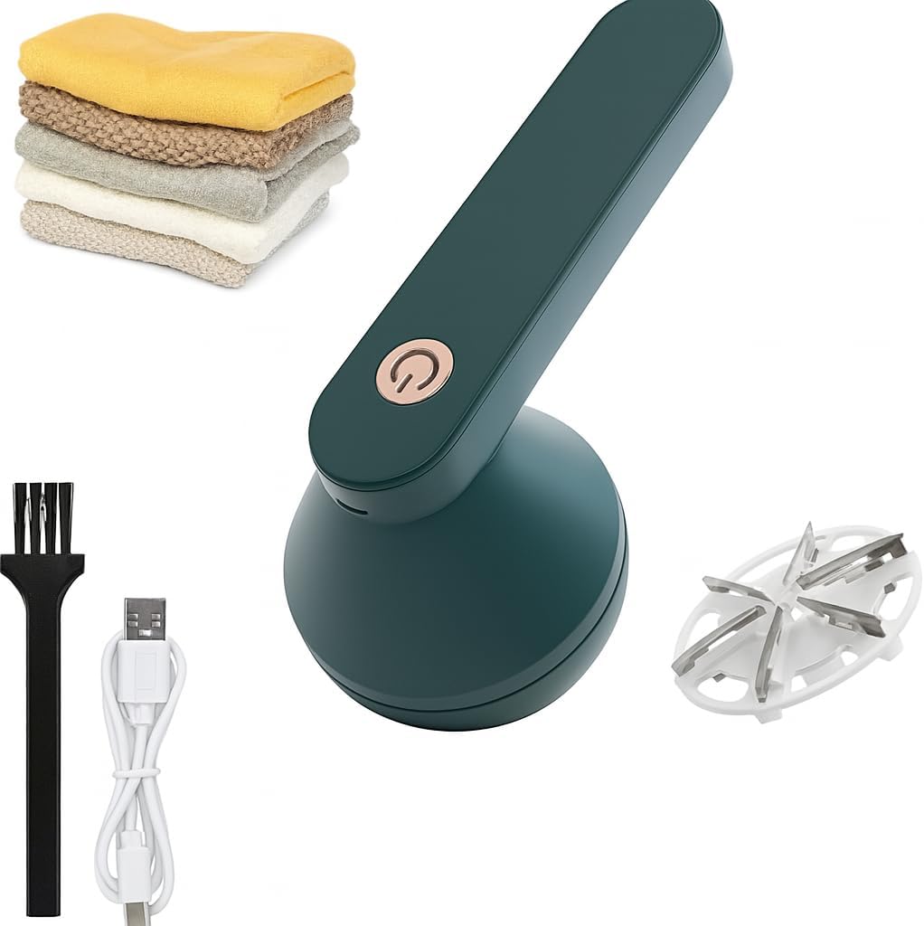 Green Tint Remover Cordless - Powerful Cordless Stain Remover for Glass, Plastic, and Surfaces - Rechargeable, Lightweight, Portable, Easy-to-Use Stain Cleaner with Long-Lasting Battery