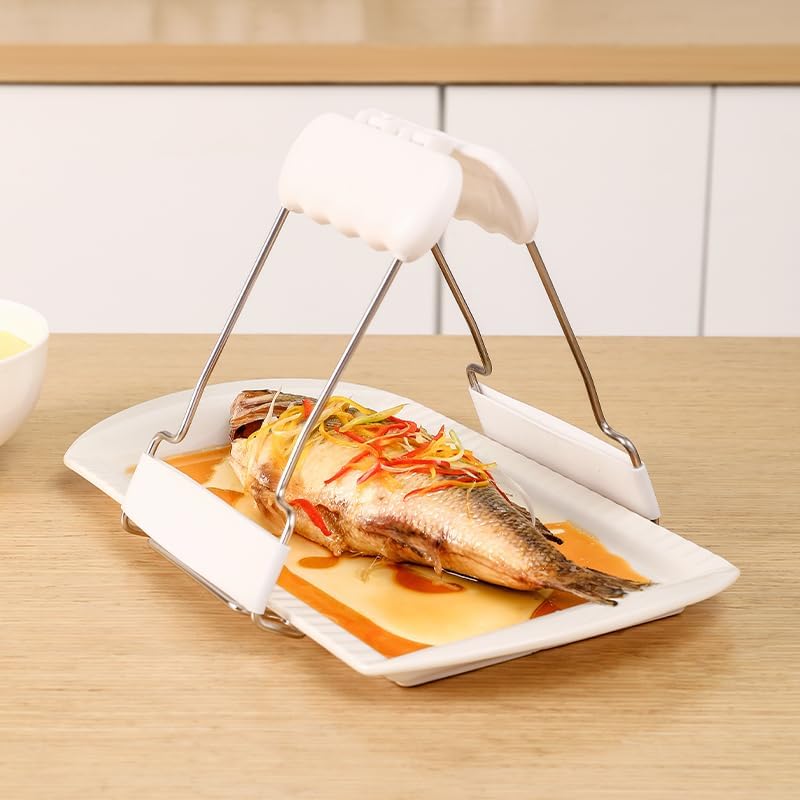 Adjustable Bowl Clamp – White