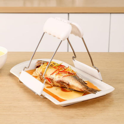 Adjustable Bowl Clamp – White