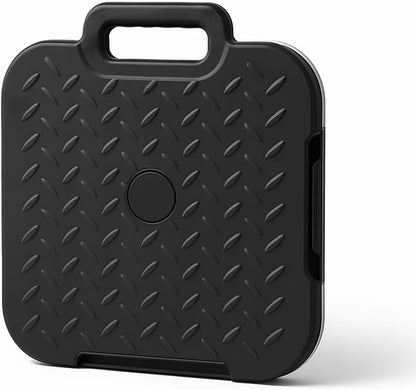 Mobile Flatbed Cart – Portable White Design