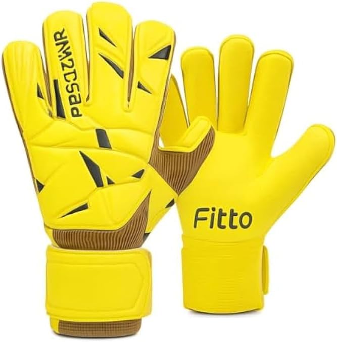 60 Pieces Premium Yellow Goalkeeper Gloves for Enhanced Grip and Protection