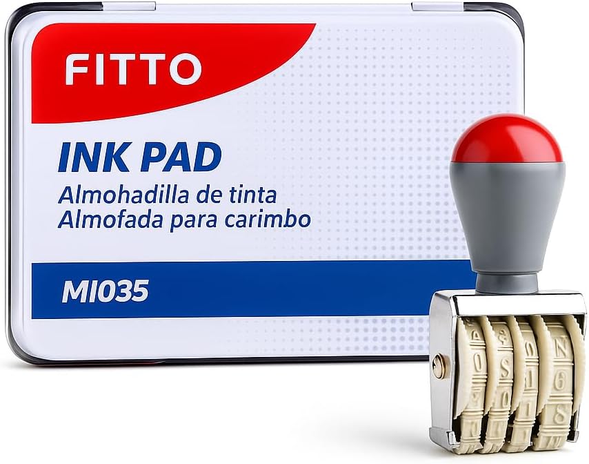 120 Pieces Ink Pads (12.3x8.5cm Red – Stamping Pad for Crafts & Office)