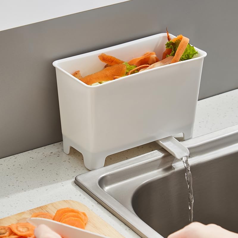 Kitchen Drain Trash Can – Compact Waste Disposal Solution