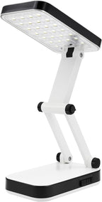 96 Pieces LED-666 Rechargeable Office Lamps (Foldable – Multicolor)