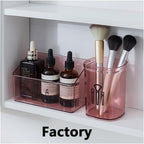 144 Pieces Large Mirror Cabinet Storage Boxes
