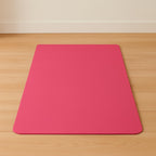 96 Pieces 4mm Thick Yoga Mats (61x183cm - Non-Slip – Eco-Friendly Pink Exercise Mat for Yoga – Pilates – Fitness – and Home Workouts - Extra Cushioning for Joint Support)