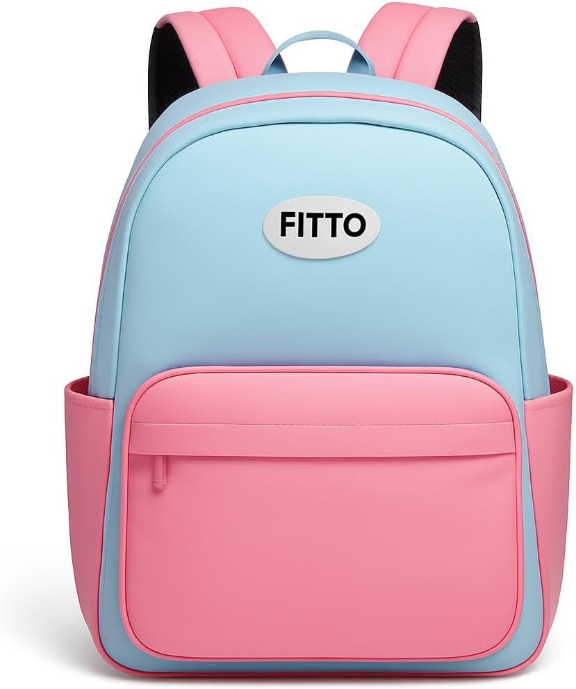 72 Pieces School Bags (45x32cm – Kids Pink and Blue Backpack)