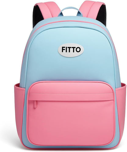 School Bag 45x32cm, Kids Pink and Blue Backpack