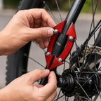 144 Pieces Bicycle Reflector Sets (Red High-Visibility Wheel Spoke and Rear Bike Reflectors with Easy Mounting for Road – Mountain and Commuter Bicycles)