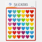 120 Pieces Heart Shaped Educational Stickers for Kids Classroom Reward Stickers for Teachers Preschool Kindergarten Learning Activities