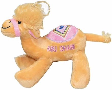 FITTO Camel Stuffed Plush Toy – Soft and Cuddly Camel Teddy for Kids, Babies, Durable Cotton Design, Ideal for Playtime, Room Décor, and Collectible Plush Toy Gift