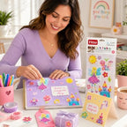 144 Pieces Cute Puffy Craft Stickers (Fairy Princess and Castle Self-Adhesive Sticker Sheet for Cards – Notebooks and Scrapbooks)