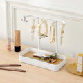 144 Pieces Jewelry Storage Boxes (Multi-Functional Design in White and Black)