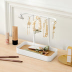 144 Pieces Jewelry Storage Boxes (Multi-Functional Design in White and Black)