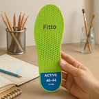 96 Pieces Foam Shoe Insoles Green Size 40-44 Cut-to-Fit 1 Pair - Cushioned Shoe Inserts Comfort Insoles Arch Support Footbeds