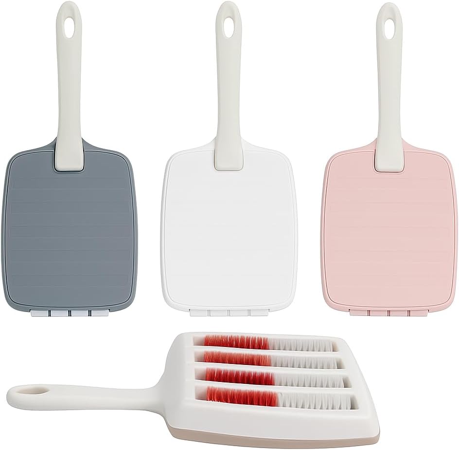 120 Pieces Handheld Carpet Table Brushes (Multifunctional Dirt & Fur Cleaner for Home Use – Assorted Colors)