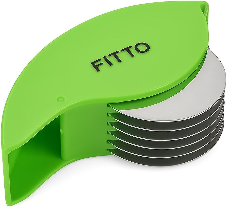 120 Pieces Herb Grinders with Roller (6 Stainless Steel Blades for Efficient Herb and Vegetable Cutting – Manual Hand Scallion – Mint – and Vegetable Mincer for Safe and Easy Use)