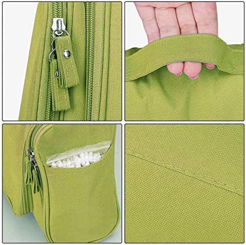 72 Pieces Waterproof Travel Organizer Bags (Unisex – Cosmetic Bag – Hanging Travel Makeup Bags – Nylon – Toiletry Kits Storage – Bags)