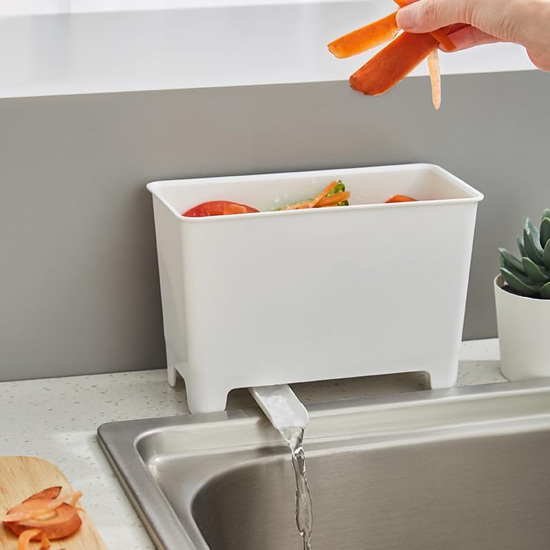 Kitchen Drain Trash Can – Compact Waste Disposal Solution