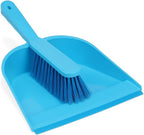 144 Pieces Dustpan and Brush Set - High-Quality Plastics (Ergonomic Handle – Lightweight – Compact Design for Efficient Cleaning - Indoor & Outdoor Use – Ideal for Home – Office – Garage – and Car)
