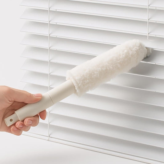 Air Conditioning Cleaning Brush – Velcro Design – White – Lightweight and Durable