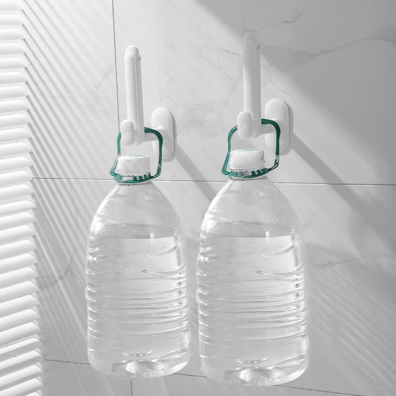 L-Shaped Rotating Multifunctional Hook – Adjustable Swing Arm – White