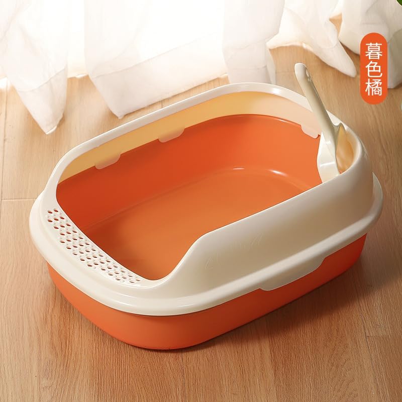 96 Pieces Pet Litter Boxes (Yellow – Easy to Clean and Maintain)