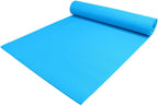 96 Pieces 4mm Thick Yoga Mats (61x183cm - Non-Slip – Eco-Friendly – Extra Durable Exercise Mat for Yoga – Pilates – and Home Workouts - Ideal for Men & Women – Lightweight and Easy to Carry – Blue)