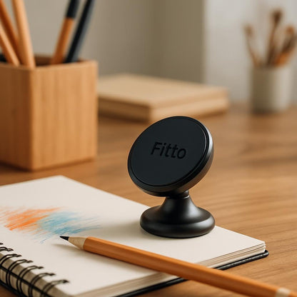 Universal 360 Degree Rotation Magnetic Phone Car Mount Holder for Dashboard & Windshield