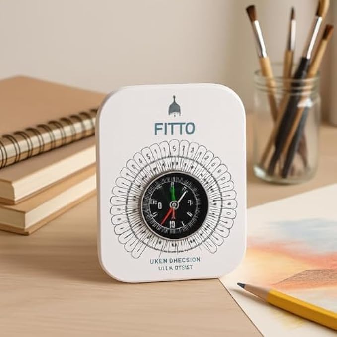 120 Pieces Qibla Compass Portable Qibla Direction Finders for Prayer (Islamic Prayer Compass for Home & Travel – Mecca Qiblah Locator)